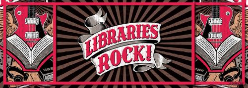 Libraries Rock Sign